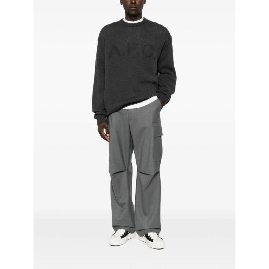 26FW 아페쎄 스웨터 WOATJ H23506 PLC GRAY - A.P.C.