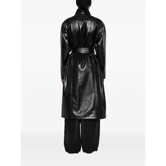 26FW 더프랭키샵 트렌치 코트 CALEN BLACK - THE FRANKIE SHOP
