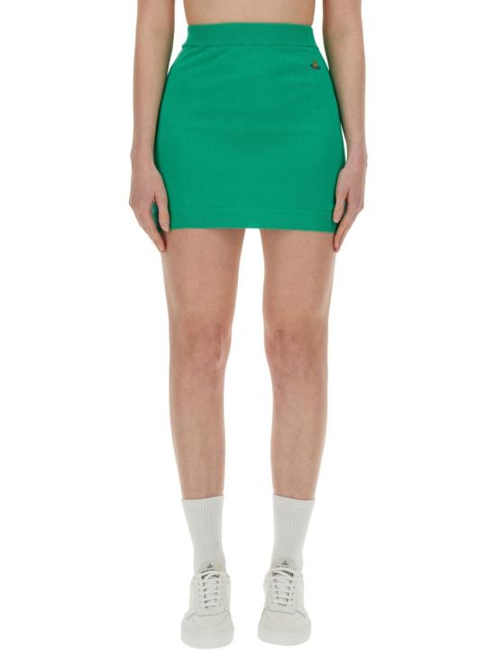  비비안웨스트우드 베아 미니 스커트 1802000Q Y001BM401 GREEN - VIVIENNE WESTWOOD