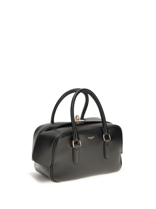 26FW 발렌시아가 르 셋 볼링백 스몰 A0001P2ACRT 1053 BLACK - BALENCIAGA