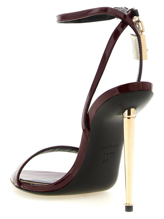  톰포드 페이턴트 레더 샌들 LDW2272LCL072PRAP BURGUNDY - TOMFORD
