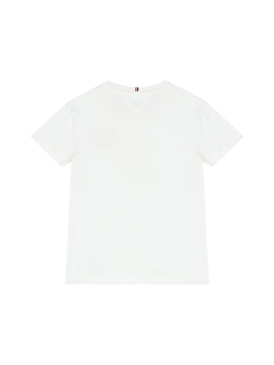  타미힐피거 탑 KG0KG06671K YBR WHITE - TOMMY HILFIGER