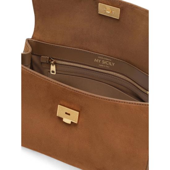 26FW 돌체앤가바나 마이 시실리 핸드백 BB7782 BO903 8Y121 BROWN - DOLCE & GABBANA
