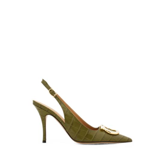 26FW 살바토레 페라가모 힐/펌프스 01L945 0794993 1C NEOLI GREEN