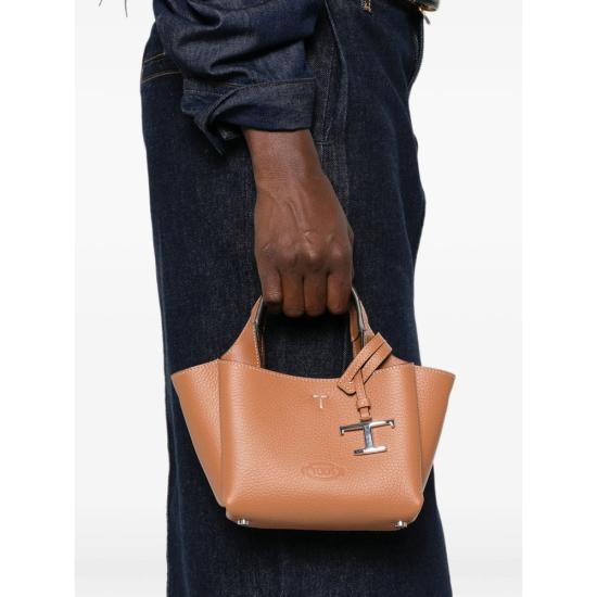 26FW 토즈 마이크로 토트백 XBWAPAFL000Q RIS410 BROWN - TODS