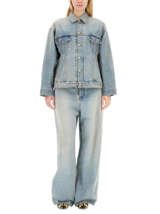  발렌시아가 데님 자켓 773776 TJW794076 BLUE - BALENCIAGA