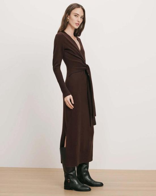  베로니카비어드 미디 원피스 26FA0334 BROWN - VERONICA BEARD