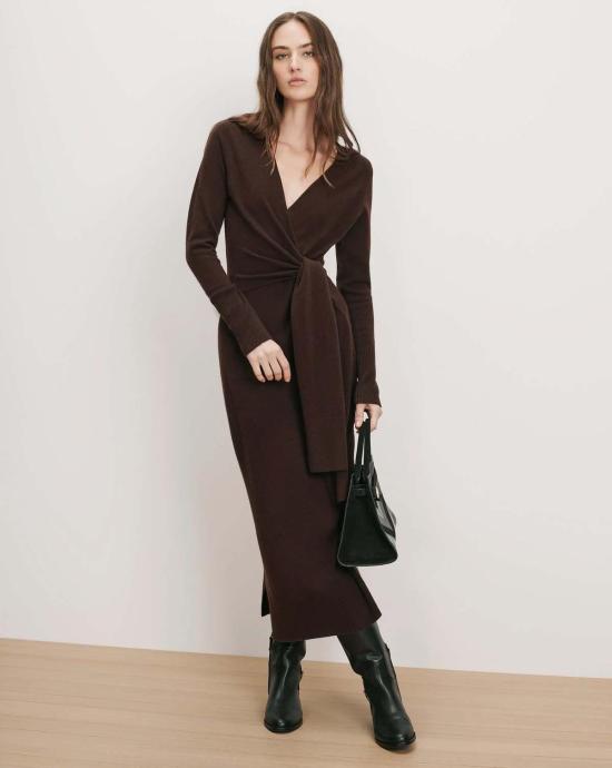  베로니카비어드 미디 원피스 26FA0334 BROWN - VERONICA BEARD