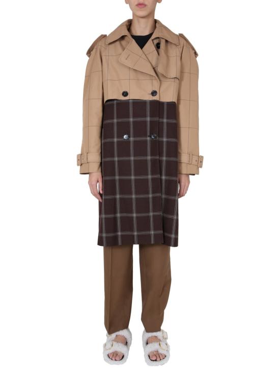  마르니 트렌치 코트 CPMA0146QU TP677CHM24 BROWN