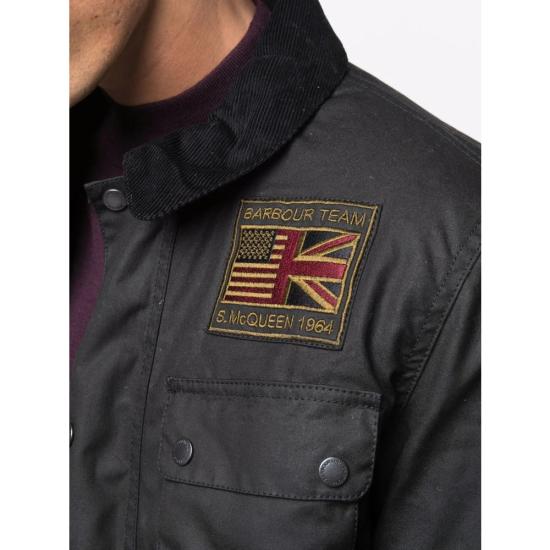 26FW 바버 인터네셔널 워커스 왁스 자켓 MWX1853 BK51 BLACK - BARBOUR