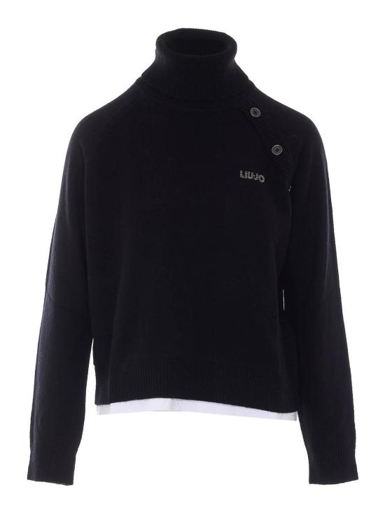 26FW 리우조 탑 WF6369MS00922222 BLACK