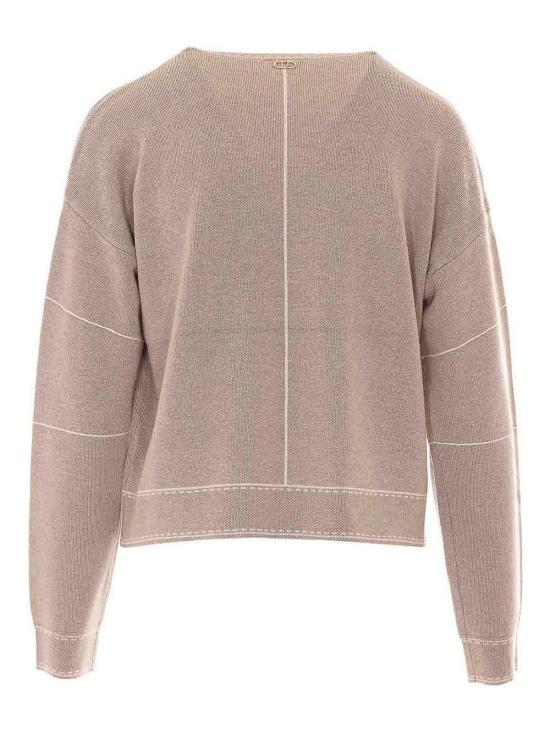 26FW 리우조 탑 TF6180MS59LD3034 BEIGE - LIU JO