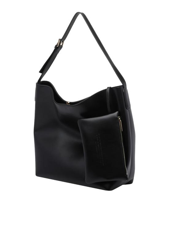 26FW 더모아레 숄더백 262WTMZ00OOVF0303A BLACK - THEMOIRE