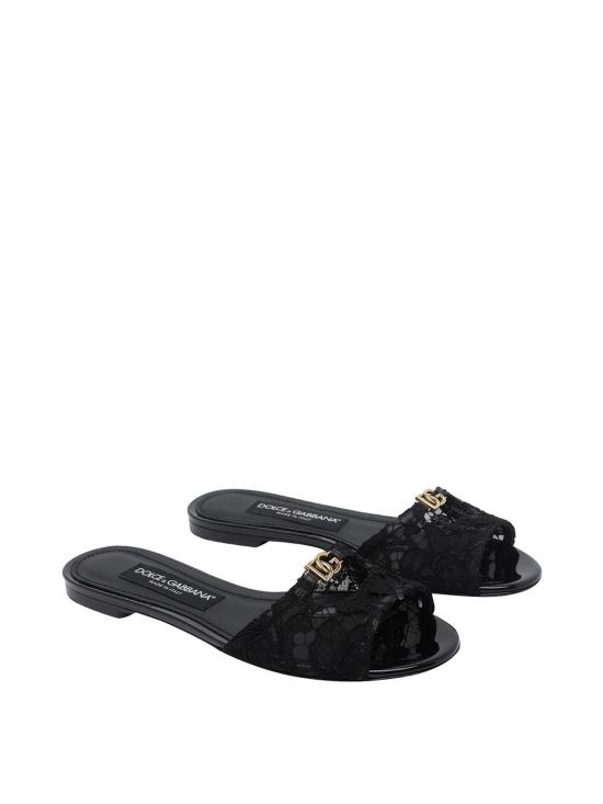 26SS 돌체앤가바나 플랫 슈즈 CQ0684A06108B956 BLACK - DOLCE & GABBANA