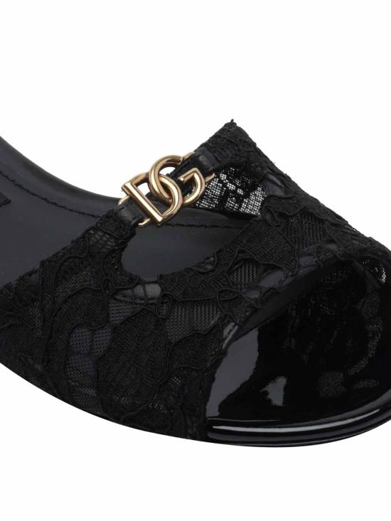 26SS 돌체앤가바나 플랫 슈즈 CQ0684A06108B956 BLACK - DOLCE & GABBANA