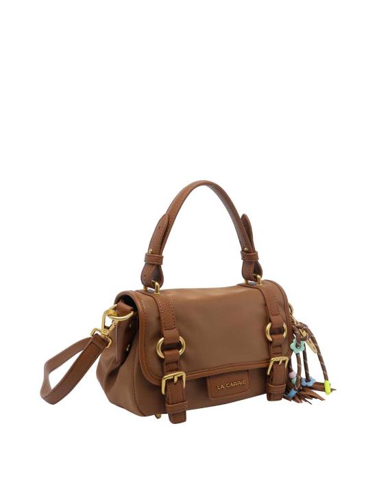 26FW 라캐리 토트백 162MXS513NYECUOIO BROWN - LA CARRIE