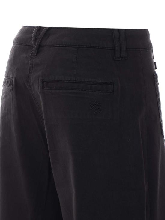 26FW 리우조 스트레이트 팬츠 WF6126T709A22222 BLACK - LIU JO