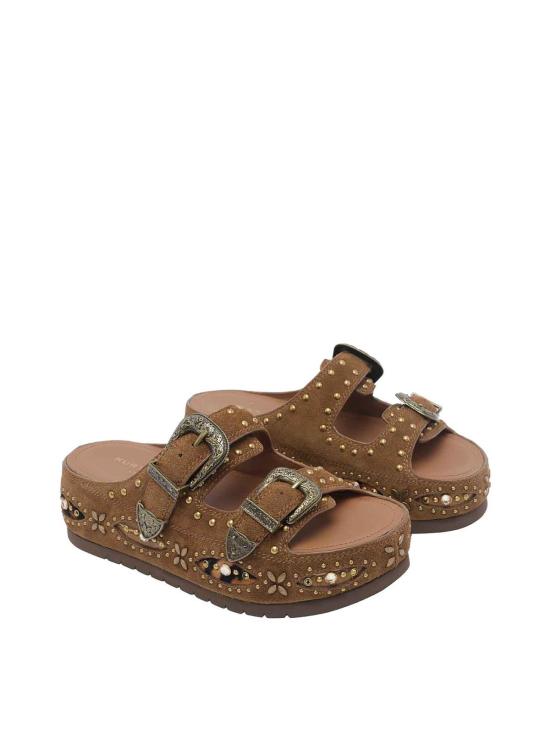 26FW 커트가이거 뮬/슬리퍼 5843730209BROWN - KURT GEIGER