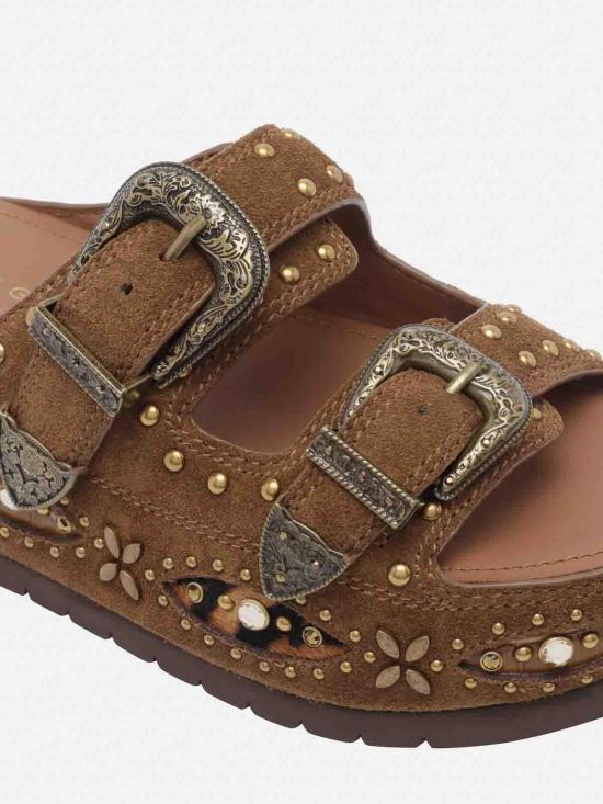 26FW 커트가이거 뮬/슬리퍼 5843730209BROWN - KURT GEIGER