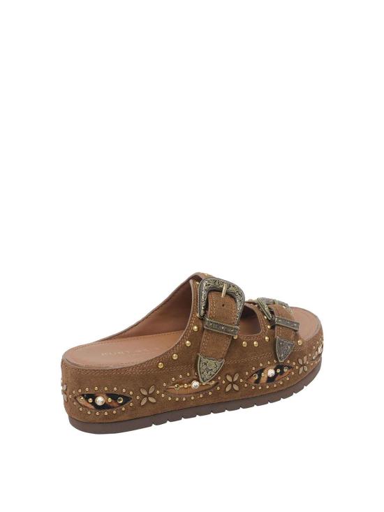 26FW 커트가이거 뮬/슬리퍼 5843730209BROWN - KURT GEIGER