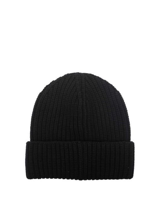26FW 몽클레어 로고 울 캐시미어 비니 3B00059M4281999 BLACK - MONCLER