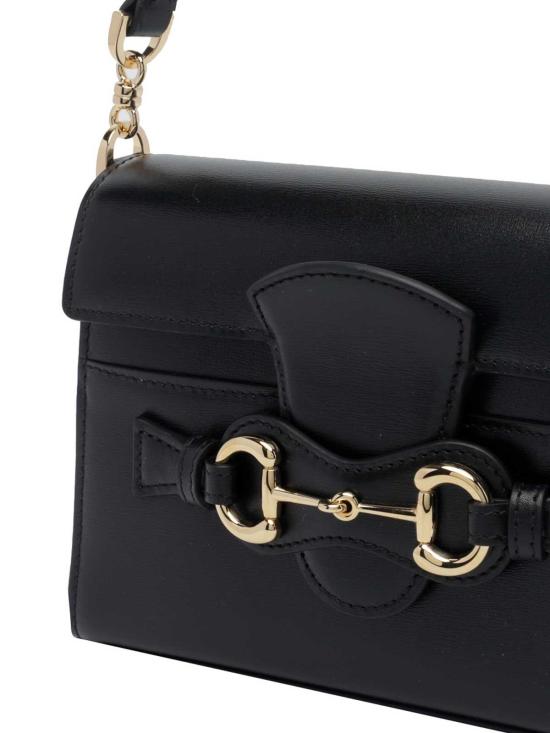 26FW 구찌 홀스빗 두오모 스몰 탑 핸들백 A006O9AAG8B1000 BLACK - GUCCI