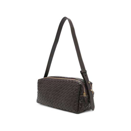 26FW 엘렘 숄더백 TROUSSE WOVEN DKBRO BROWN - ELLEME