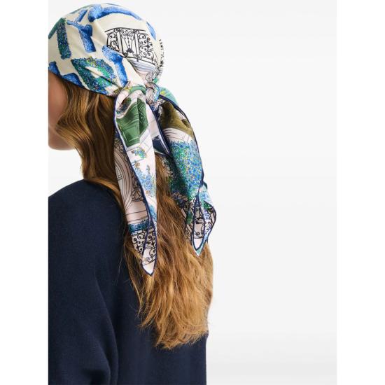 26FW 롱샴 머플러/스카프 50641GSO 006 BLUE - LONGCHAMP