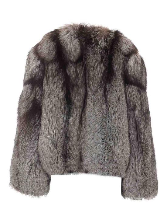 26FW 이브살로몬 탑 25WYV33060RDXXSILVE GREY - YVES SALOMON