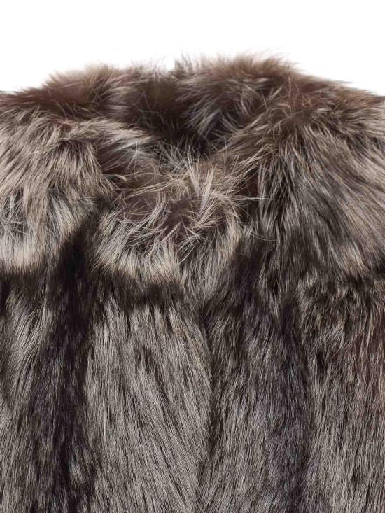 26FW 이브살로몬 탑 25WYV33060RDXXSILVE GREY - YVES SALOMON