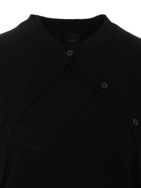 26SS 핑코 가디건 107259A3FYZ99 BLACK - PINKO