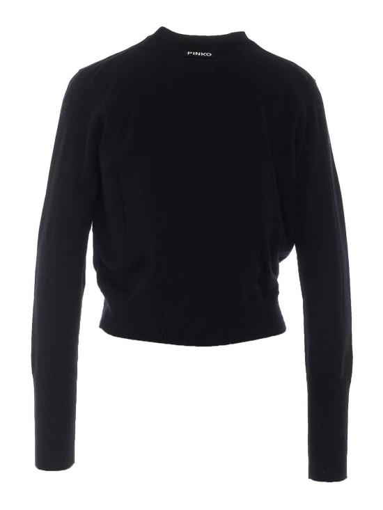 26SS 핑코 가디건 107259A3FYZ99 BLACK - PINKO
