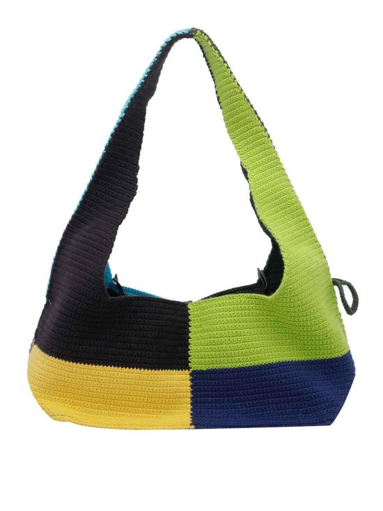 26FW 비비안웨스트우드 엘리 크로셰 패치워크 숄더백 46020019UK007PO105 MULTICOLOUR - VIVIENNE WESTWOOD