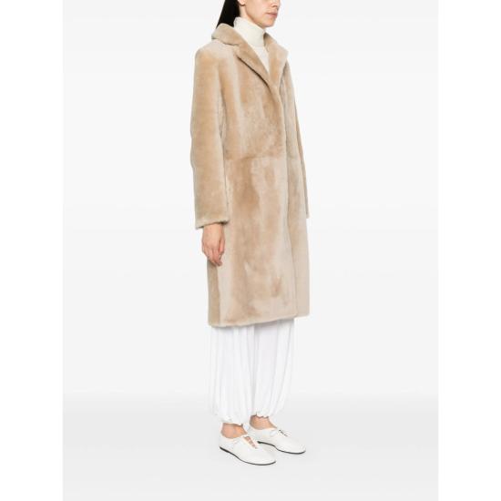 26FW 이브살로몬 코트 21WYM60504MESI A2329 BEIGE - YVES SALOMON