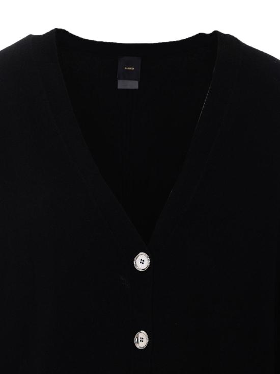 26SS 핑코 가디건 107202A3G1Z99 BLACK - PINKO