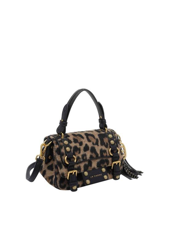 26FW 라캐리 토트백 162MXS424WOEBLACK BROWN - LA CARRIE