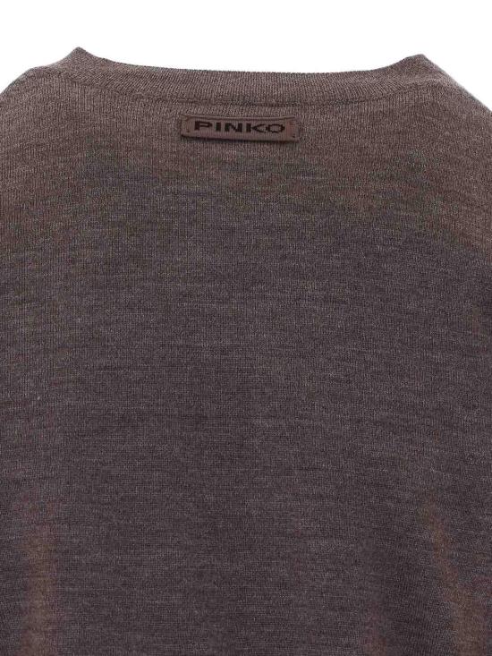 26SS 핑코 가디건 107259A3FYI66 BROWN - PINKO