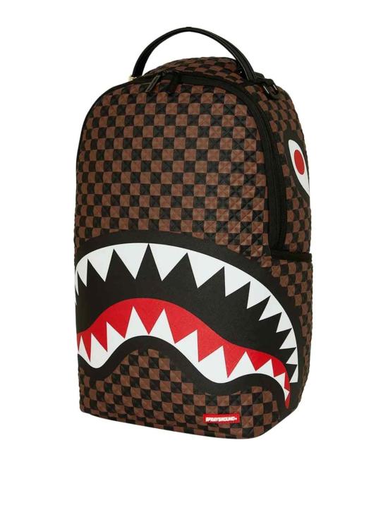 26FW 스프레이그라운드 백팩 B8744SHARKSINPARISPYRAMID BROWN - SPRAYGROUND