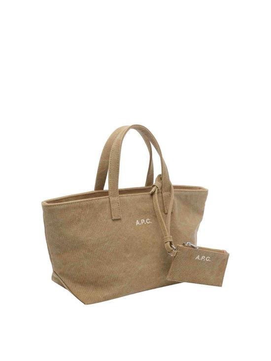 26FW 아페쎄 르 드러머 뚜왈 스몰 토트 백 COHMPF67045BAC BEIGE - A.P.C.