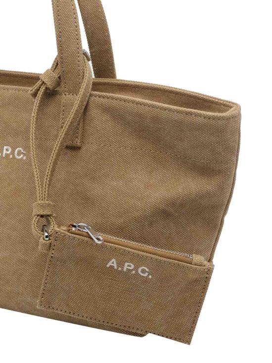 26FW 아페쎄 르 드러머 뚜왈 스몰 토트 백 COHMPF67045BAC BEIGE - A.P.C.