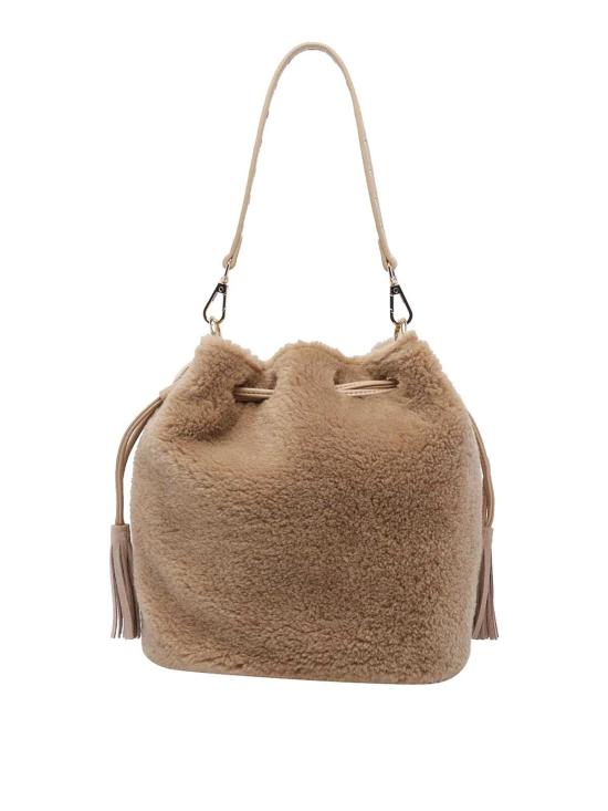 26FW 라캐리 크로스백 162MEB423FUETAUPE BEIGE - LA CARRIE