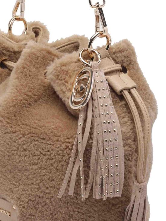 26FW 라캐리 크로스백 162MEB423FUETAUPE BEIGE - LA CARRIE