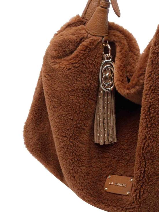 26FW 라캐리 숄더백 162MTX474FUECUOIO BROWN - LA CARRIE