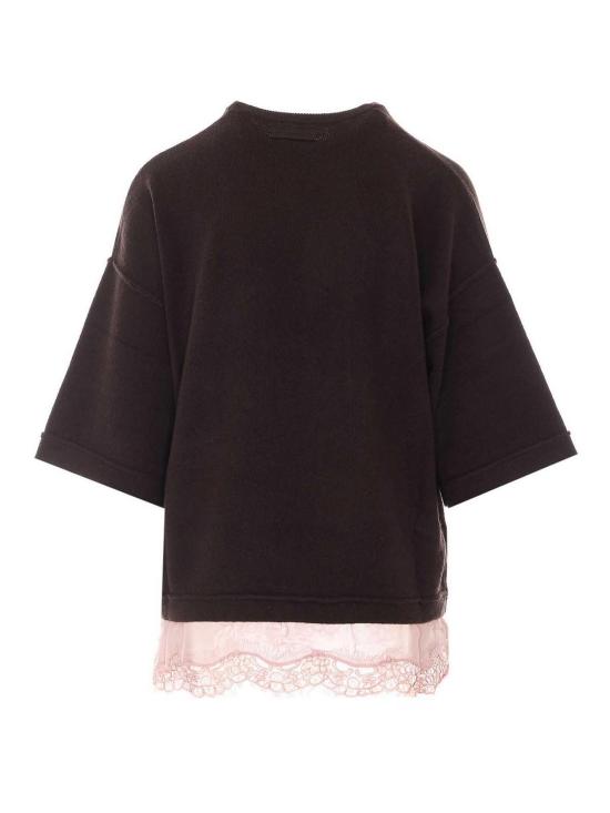 26SS 핑코 반팔 티셔츠 107341A3GELN6 BROWN - PINKO