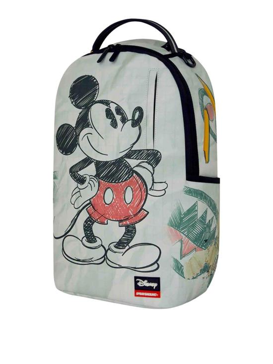 26FW 스프레이그라운드 백팩 B9128DISNEYOLDSCHOOLMICKEY WHITE - SPRAYGROUND