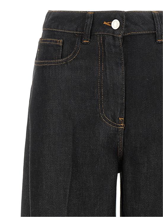  누드 데님 팬츠 LD1103W2627109 BLACK - NUDE