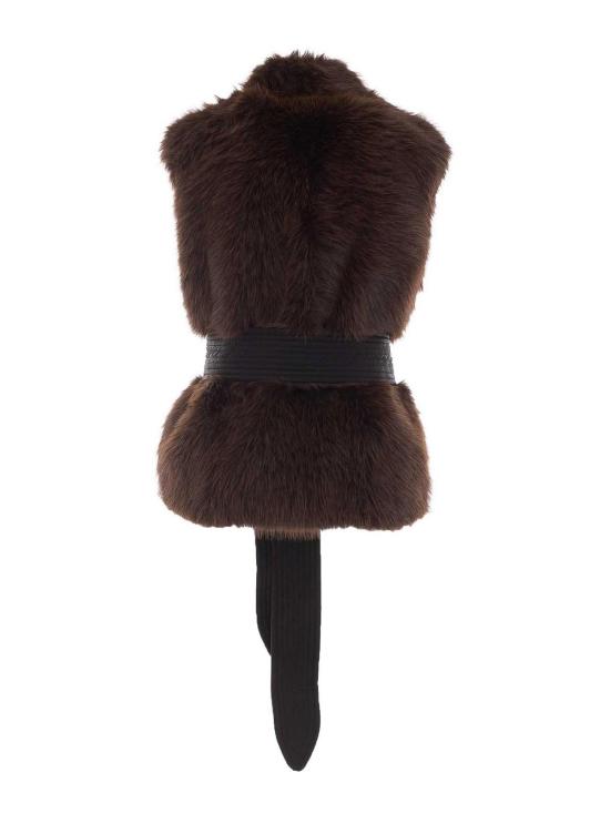 26FW 리우조 베스트 WF6203E1136X0787 BROWN - LIU JO
