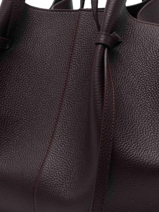 26FW 유제피 숄더백 LARGEMOCHIPEBBLEGRAINLEATHERL078 BROWN - YUZEFI