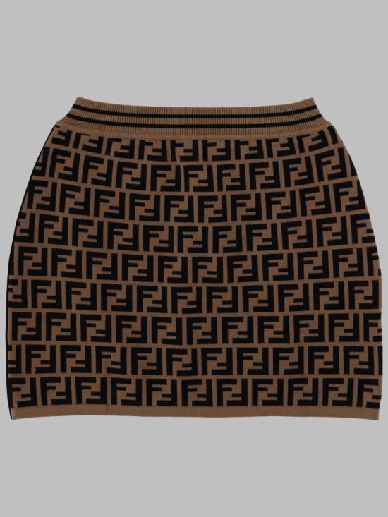 26FW [키즈] 펜디 스커트 JFG070K AEYDF15B6 ORANGE - FENDI