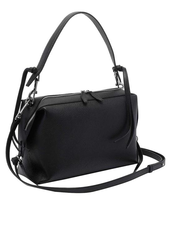 26FW 유제피 숄더백 BENTOPEBBLEGRAINLEATHERL034 BLACK - YUZEFI